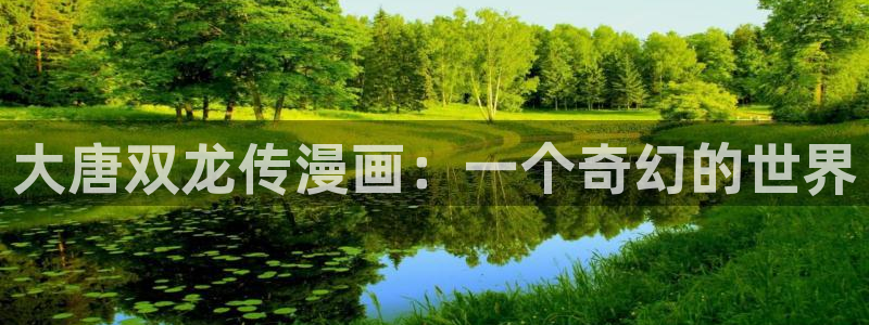 韩漫蛙漫画网：大唐双龙传漫画：一个奇幻的世界
